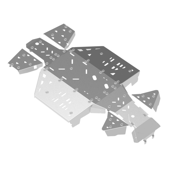 Can-Am Outlander G3 500/700 MAX skid plate set | Iron Baltic