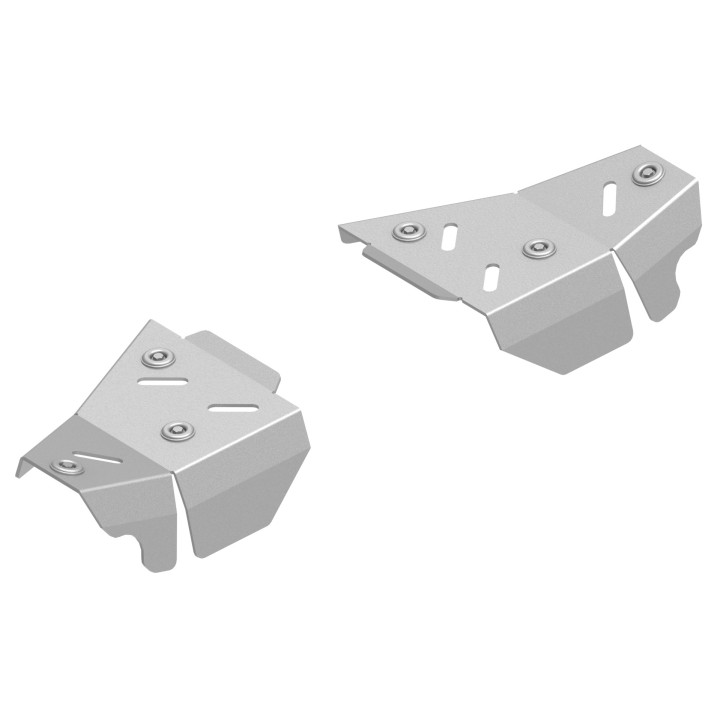 Loncin XWOLF 1000 front A-arm guards aluminium | Iron Baltic
