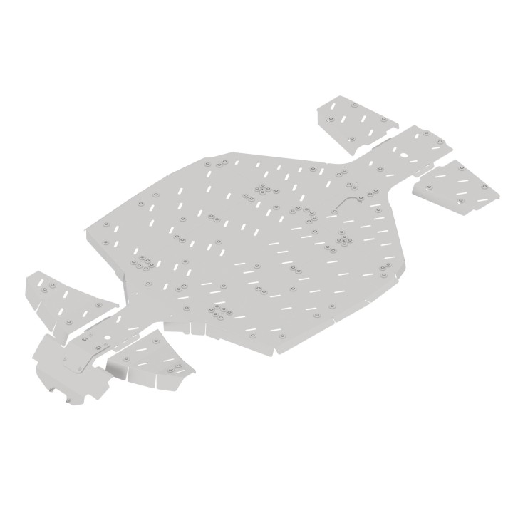 Segway Fugleman UT6 aluminium skid plates | Iron Baltic