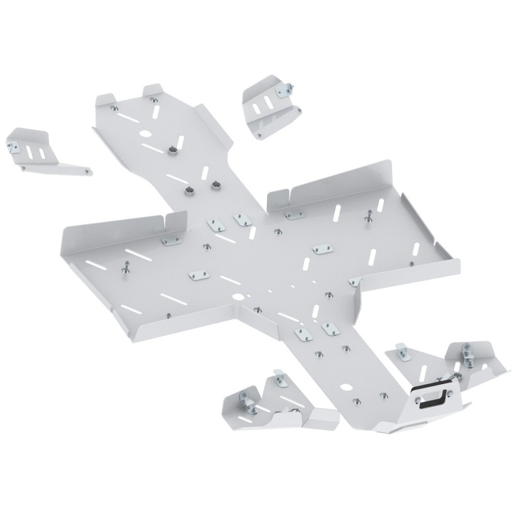 AODES Pathcross 1000 S aluminium skid plates | Iron Baltic