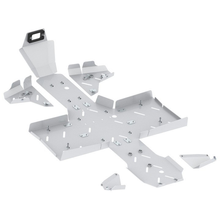AODES Pathcross 1000 S aluminium skid plates | Iron Baltic