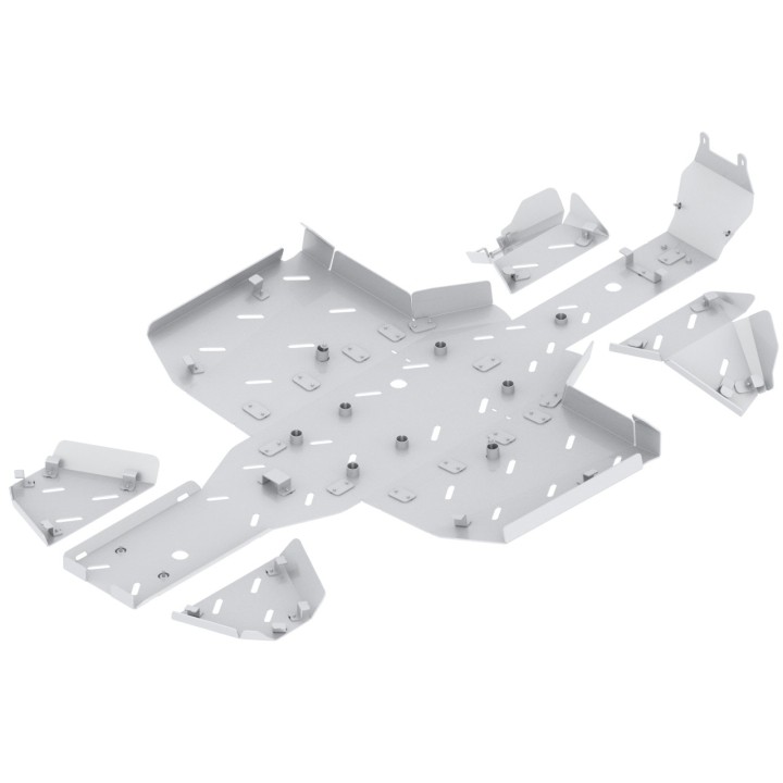 AODES Pathcross 525L (+2025) skid plate set | Iron Baltic