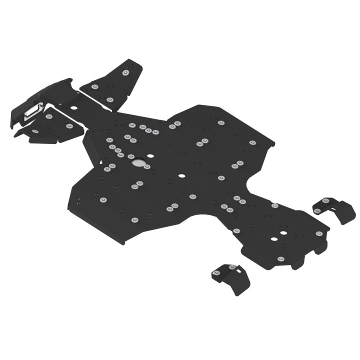 Iron Baltic ATV skid plate full set GOES Terrox 1000
