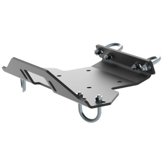 Kawasaki KVF 650 Rigid front winch mount | Iron Baltic