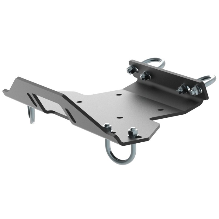 Kawasaki KVF 650 Rigid front winch mount | Iron Baltic