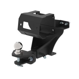 Iron Baltic ATV rear winch mounting plate Kawasaki KVF