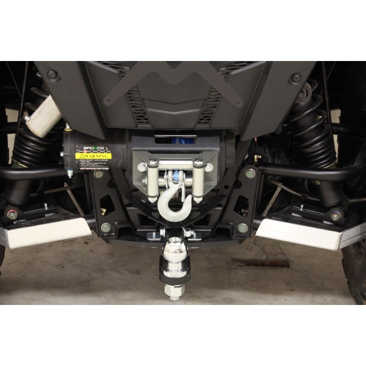 Polaris RZR 570 rear winch mounting kit | Iron Baltic