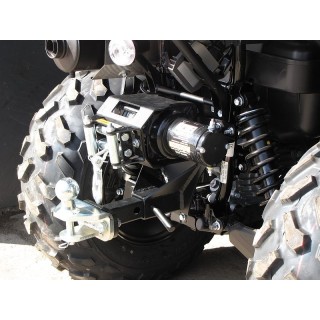 Iron Baltic ATV rear winch mounting plate Kawasaki KVF