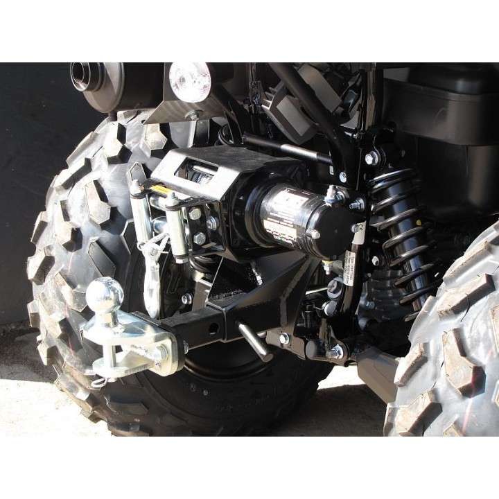 Iron Baltic ATV rear winch mounting plate Kawasaki KVF