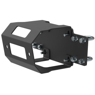 Iron Baltic ATV rear winch mounting plate Suzuki KingQuad