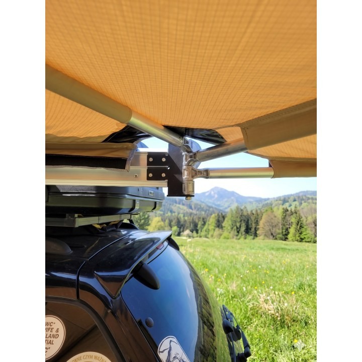 Car awning 270 degrees x 2.5 m batwing, passenger side Kangaroowinch - view 7