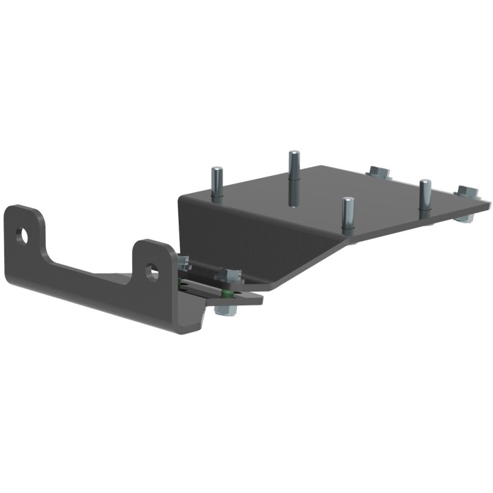 Polaris RZR 900 XP front winch mounting kit | Iron Baltic
