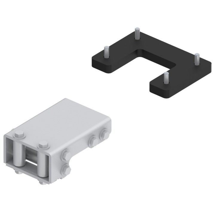 Iron Baltic Rear Winch Mounting Kit Can-Am Outlander 6x6 (2013-2016) - view 2