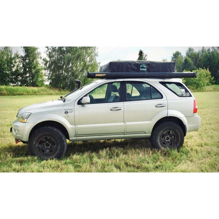 Car awning 2 x 2.5 m with PVC case, Ripstop  | Szekla4x4