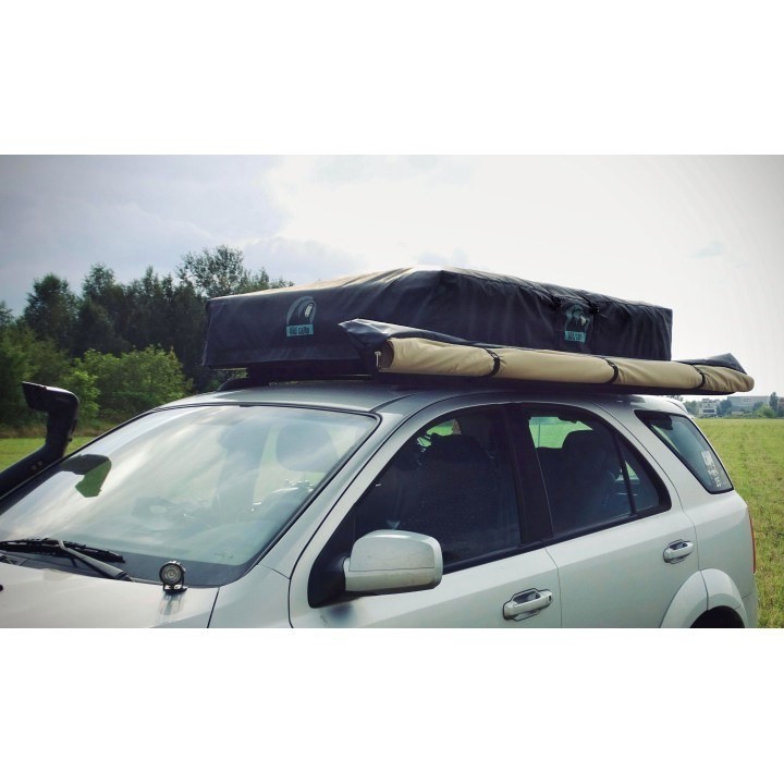Car awning 2 x 2 m with PVC case, Ripstop po | Szekla4x4