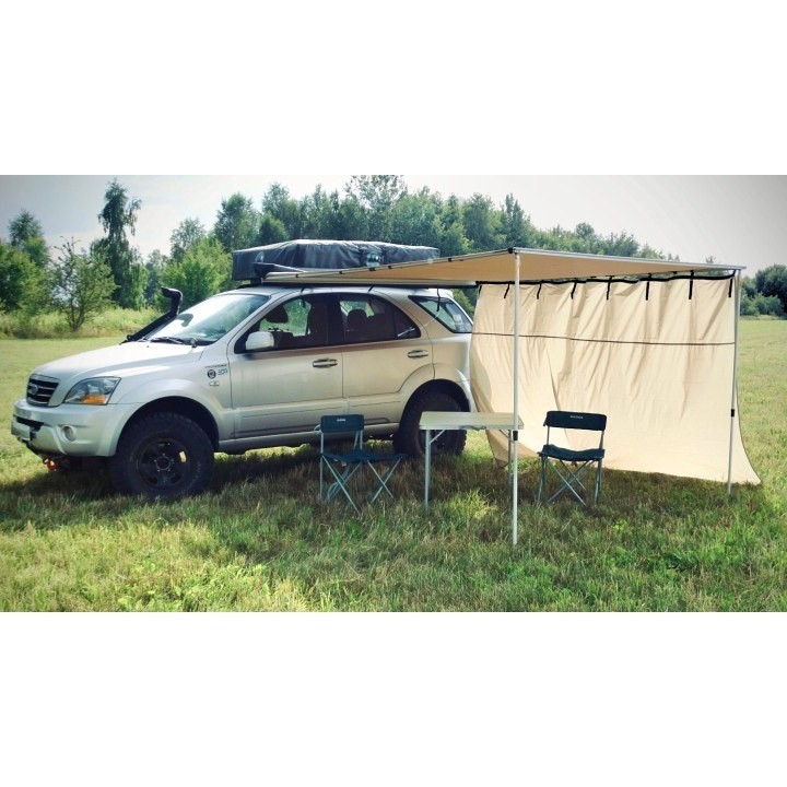 Side / front wall 2.5 x 2 m for car awning Kangaroowinch