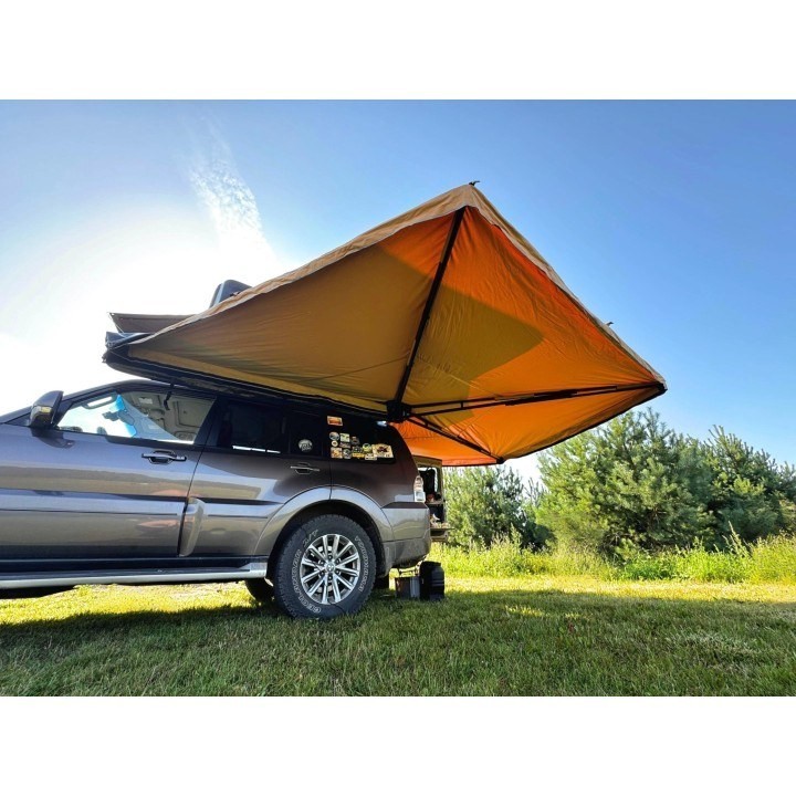 Car awning 270 degrees x 2 m batwing, freestanding, driver side Kangaroowinch - view 3