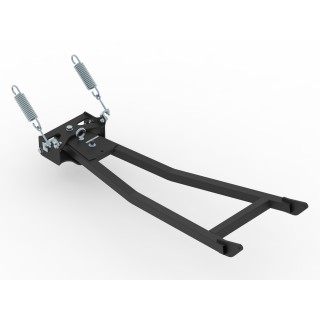 Mid-Mount Push Tubes - ATV plow equipment | Iron Baltic