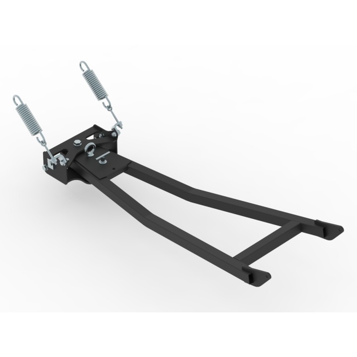 Mid-Mount Push Tubes - ATV plow equipment | Iron Baltic