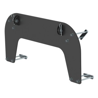 Adapter pługa Mid-mount Iron Baltic Polaris Ranger 400/EV (-2021)
