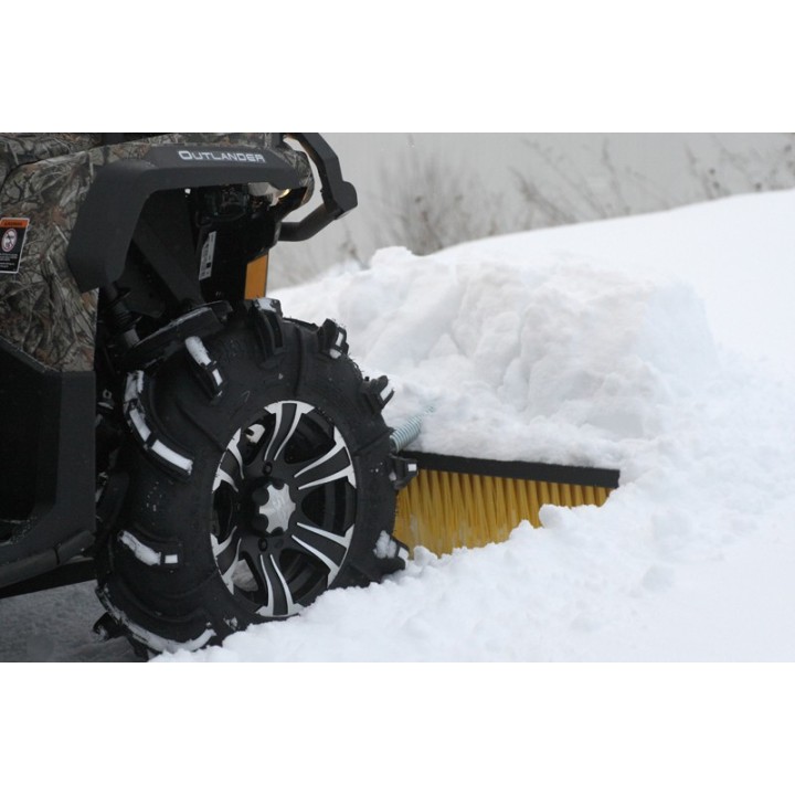 ATV Push Broom 1500 mm / 59″ | Iron Baltic Szekla4x4
