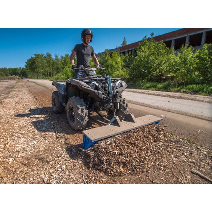 ATV Push Broom 1500 mm / 59″ | Iron Baltic Szekla4x4
