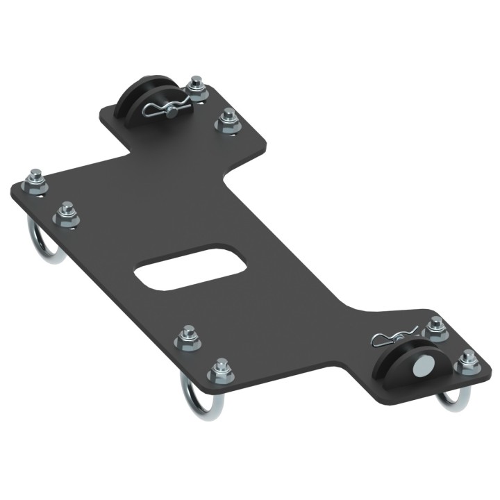 Iron Baltic Mid-Mount Plow Adapter HiSun Tactic 550/750 2-Up