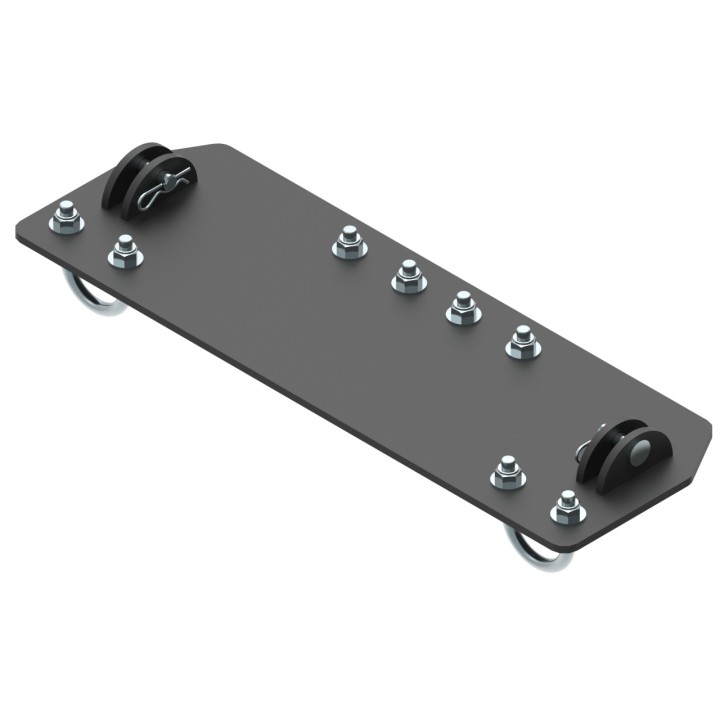 Mid-Mount Plow Adapter Kymco MXU 700 (-2019) | Iron Baltic