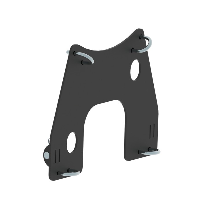 Iron Baltic Mid-Mount Plow Adapter Arctic Cat Alterra