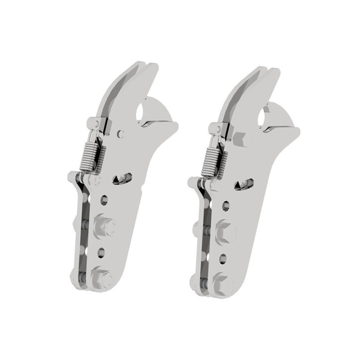 Front-Mount System Latches, Pair Iron Baltic | Szekla4x4