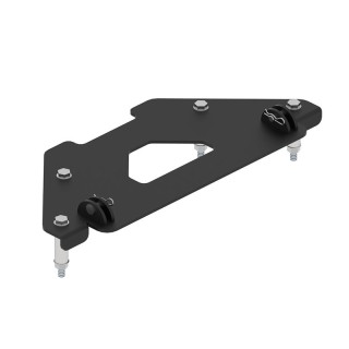 Iron Baltic Mid-Mount Plow Adapter John Deere Gator XUV 590