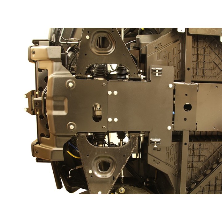 Iron Baltic Mid-Mount Plow Adapter John Deere Gator XUV 865