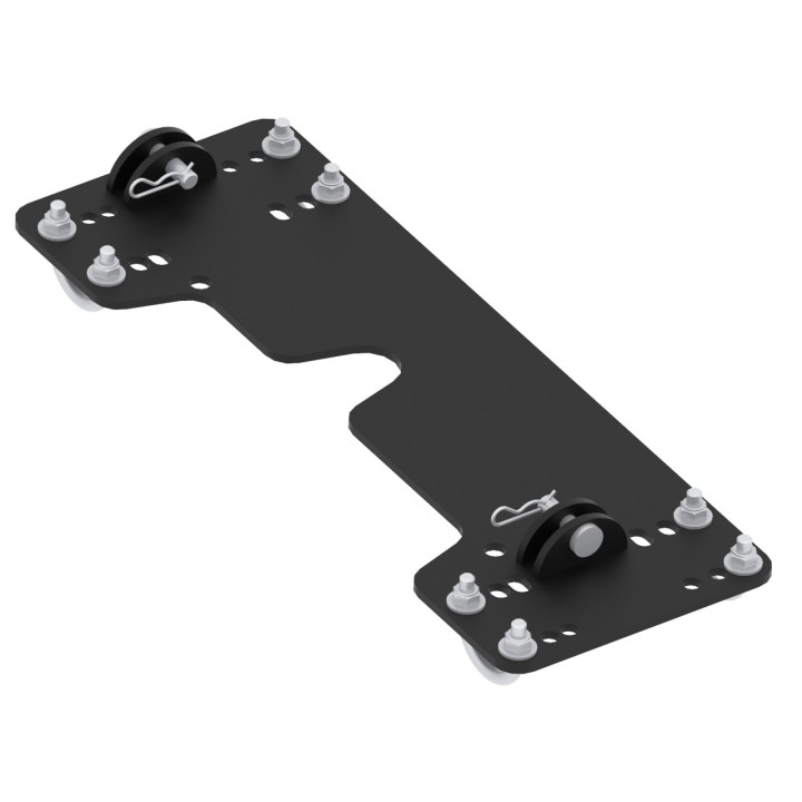 Mid-Mount Plow Adapter Linhai 300 Iron Baltic | Szekla4x4