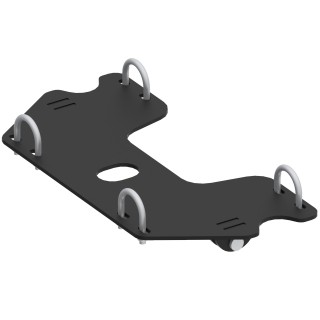 Mid-Mount Plow Adapter Yamaha Grizzly 700 | Iron Baltic