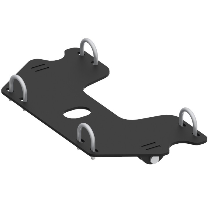 Mid-Mount Plow Adapter Yamaha Grizzly 700 | Iron Baltic