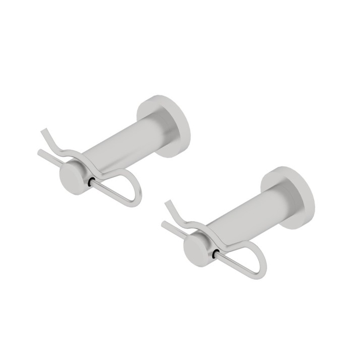 Iron Baltic Pins 10x40 mm for Mid-Mount Adapters, 2 pcs