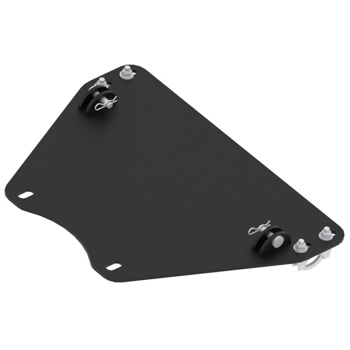 Iron Baltic Mid-Mount Plow Adapter John Deere Gator HPX 815E
