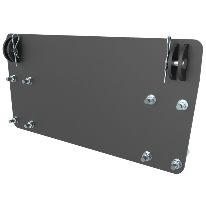 Mid-Mount Plow Adapter GOES UTX 700 Iron Baltic | Szekla4x4