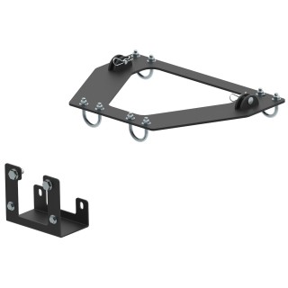 Mid-Mount Plow Adapter TGB 1000 Blade | Iron Baltic