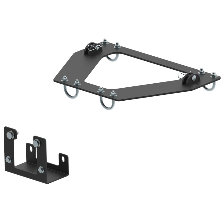 Mid-Mount Plow Adapter TGB 1000 Blade | Iron Baltic