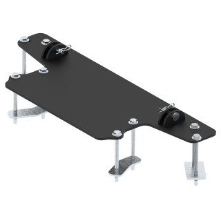 Iron Baltic Mid-Mount Plow Adapter Polaris Ranger 570