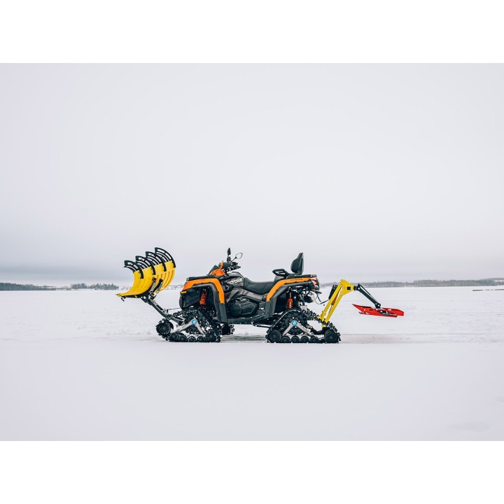 Iron Baltic Front-Mount Push Tubes for Tracks Fitted ATV