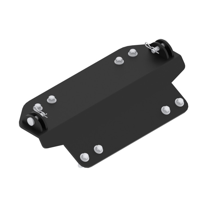 Mid-Mount Plow Adapter Kawasaki Mule SX | Iron Baltic