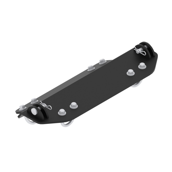 Mid-Mount Plow Adapter Kawasaki Mule SX | Iron Baltic