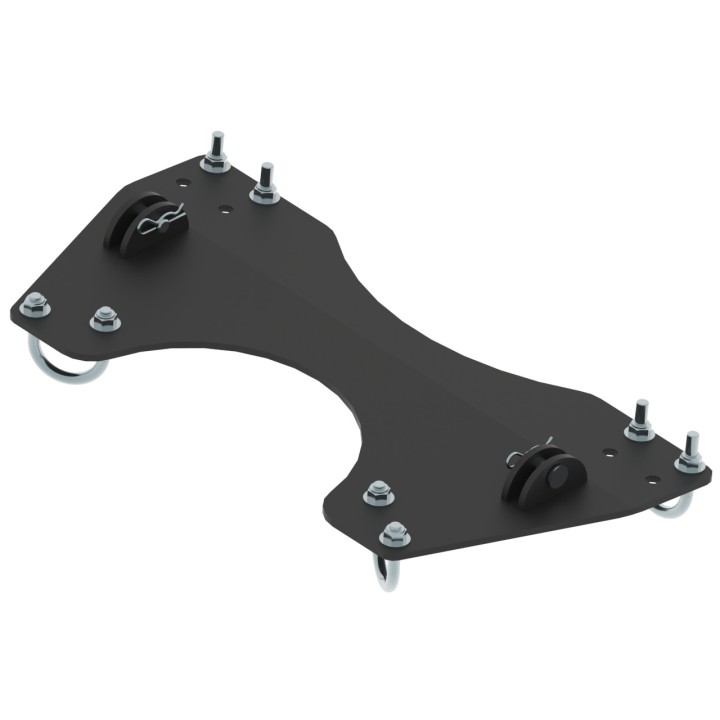 Mid-Mount Plow Adapter AODES 800 Iron Baltic | Szekla4x4