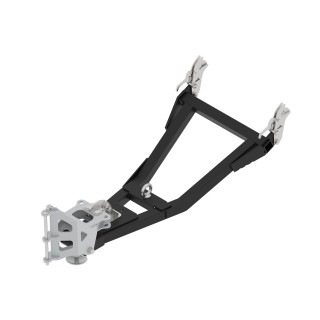 Iron Baltic V-Plow Front-Mount Push Tubes for Tracks Fitted