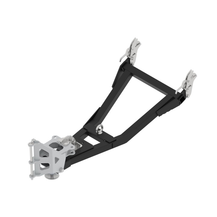 Iron Baltic V-Plow Front-Mount Push Tubes for Tracks Fitted