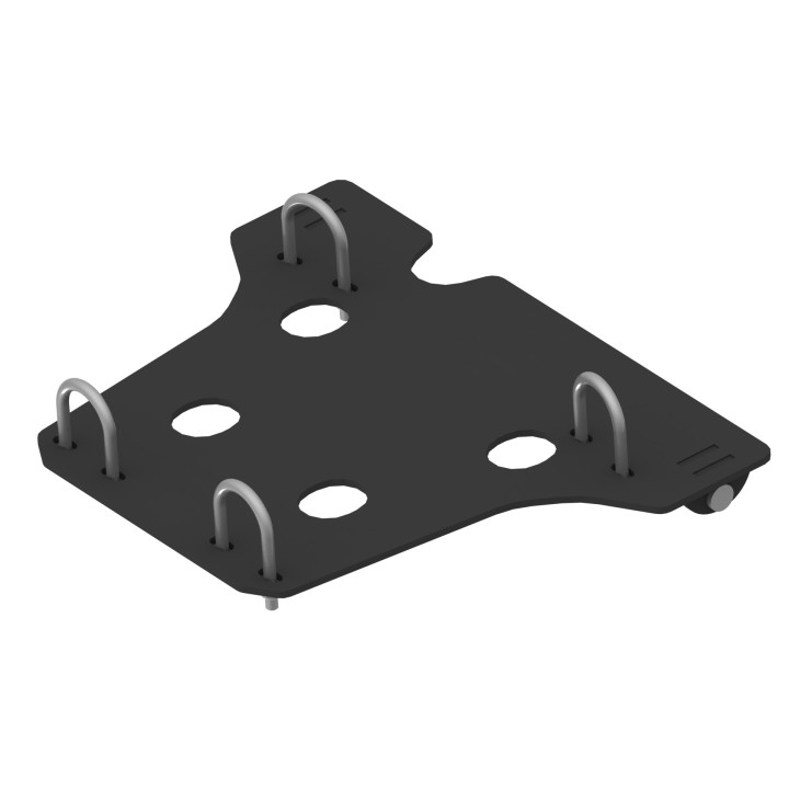 Mid-Mount Plow Adapter Loncin XWOLF 1000 | Iron Baltic
