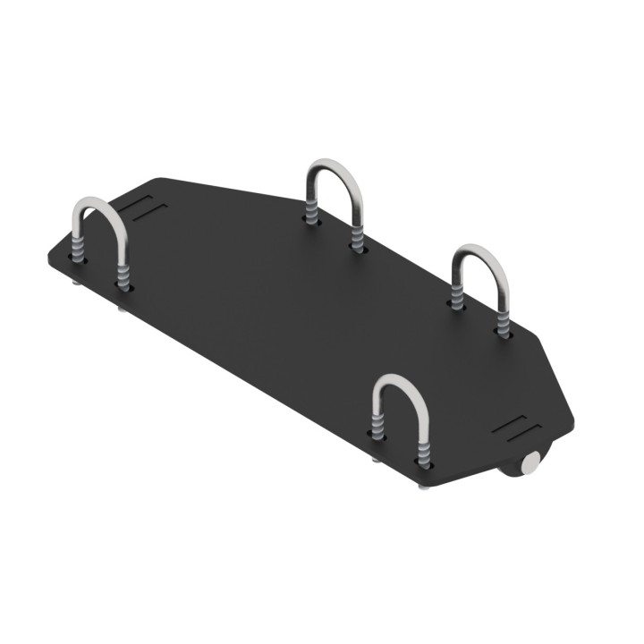 Iron Baltic Mid-Mount Plow Adapter Kawasaki 450 Brute Force