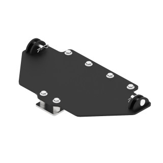 Mid-Mount Plow Adapter AODES Pathcross 1000 L | Iron Baltic